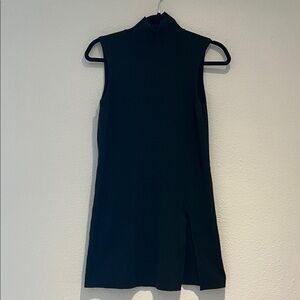Cable & Gauge Charcoal Grey Sleeveless Mini Dress